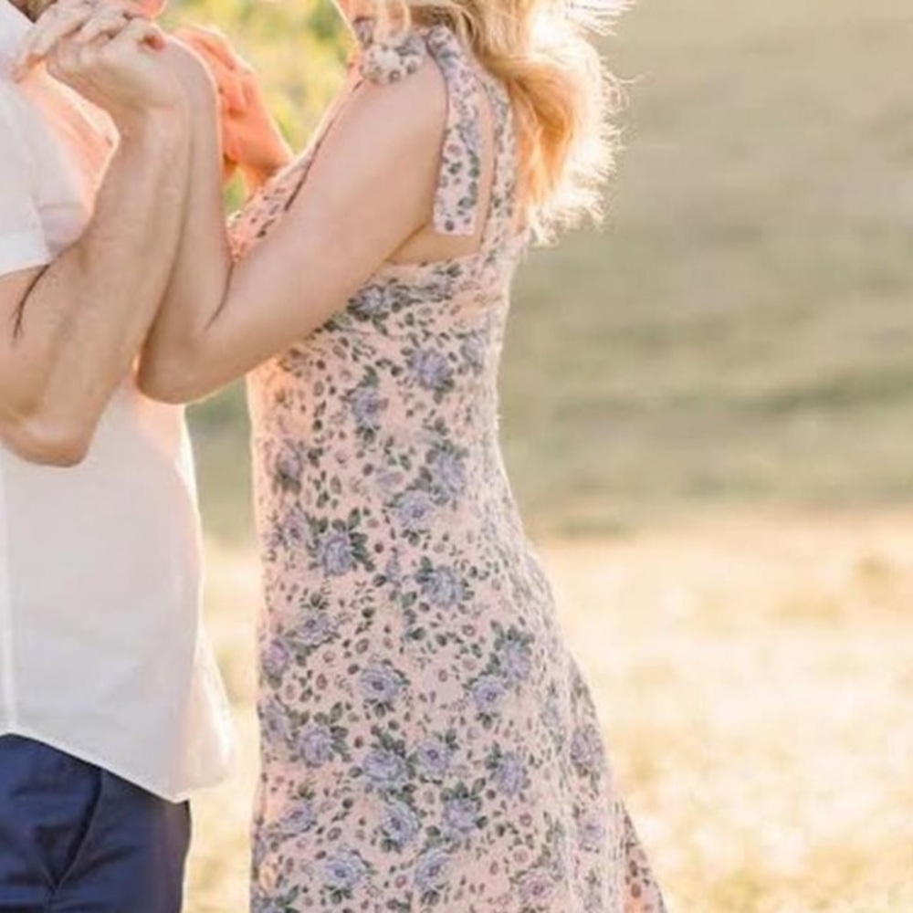 Petal & Pup Blush Pink Floral Dress